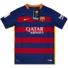 Camiseta de fútbol Barcelona 2015-16 Primera Equipación Retro - Hombre